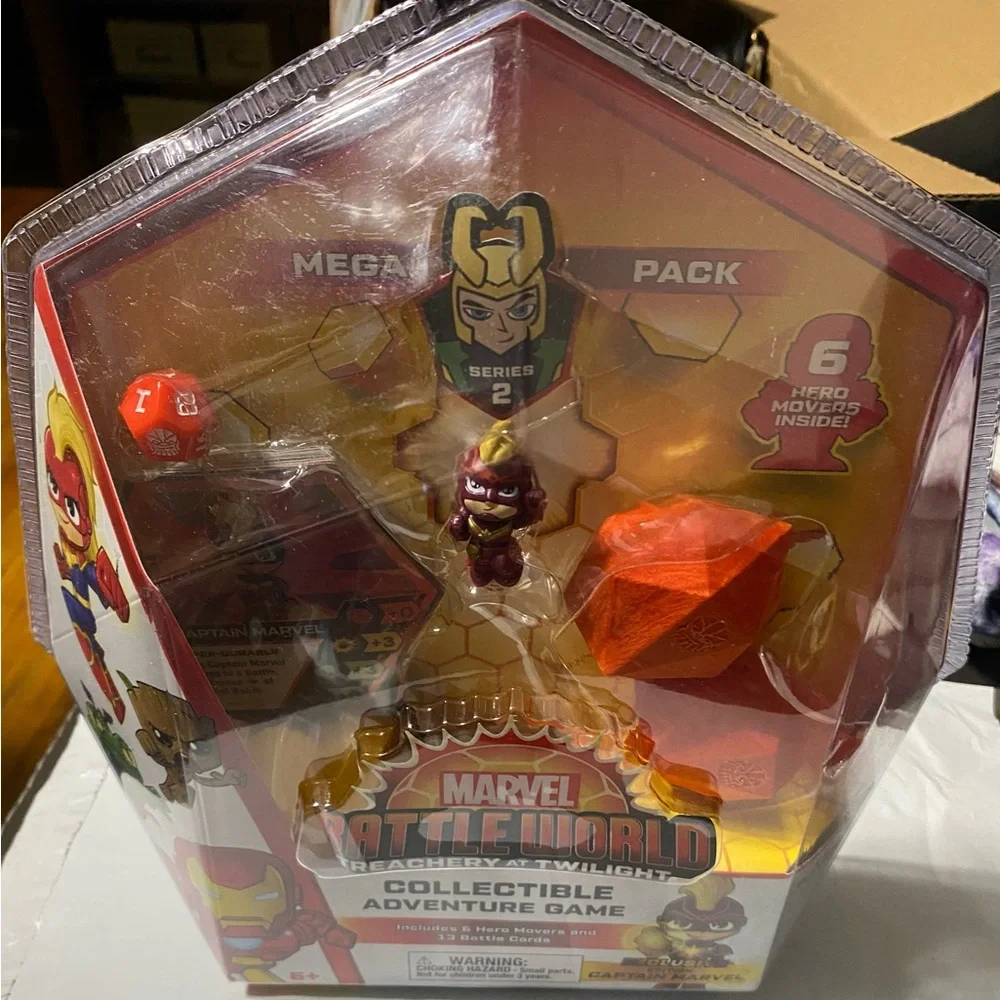 Marvel Battleworld Treachery at Twilight Adventure Game - Red and Yellow